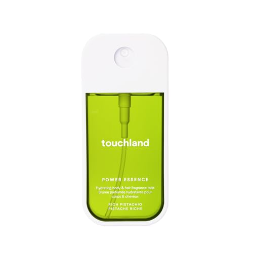 Touchland Hydrating Body & Hair Fragrance Mist  Peachy Lychee  2 FL  OZ  Travel Size Body Spray