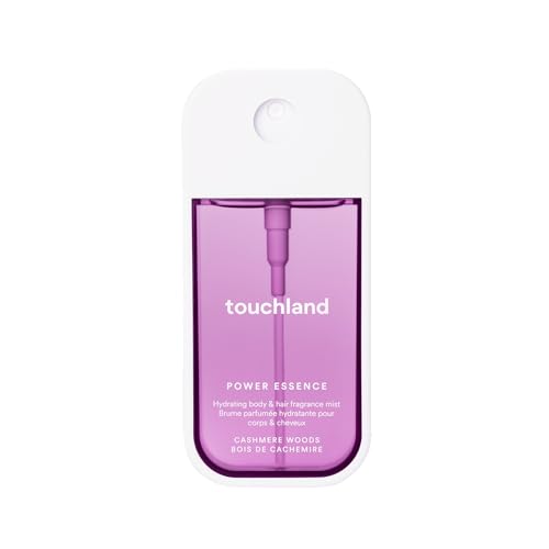 Touchland Hydrating Body & Hair Fragrance Mist  Peachy Lychee  2 FL  OZ  Travel Size Body Spray