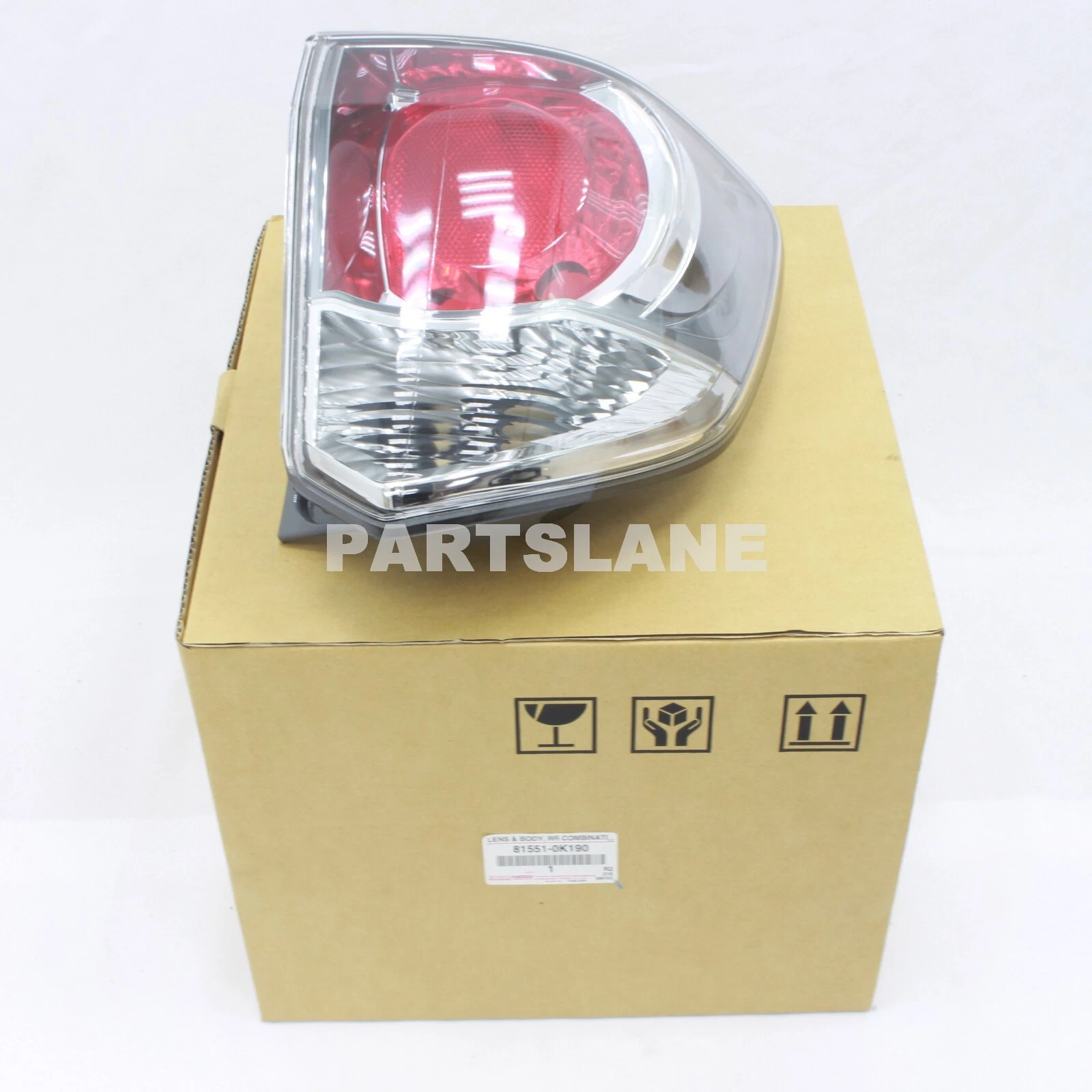 Toyota Fortuner GGN50 LAN50 OEM Right Rear Combination Lamp Lens 81551 0K190