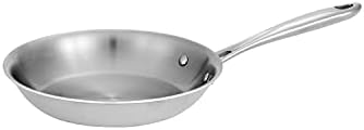 Tramontina Tri Ply Clad Stainless Steel 8 Piece Cookware Set with Glass Lids  Pots and Pans Kitchen Set  Induction Ready  Dishwasher Safe  NSF Certified