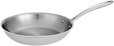 Tramontina Tri Ply Clad Stainless Steel 8 Piece Cookware Set with Glass Lids  Pots and Pans Kitchen Set  Induction Ready  Dishwasher Safe  NSF Certified