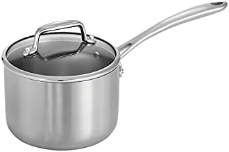 Tramontina Tri Ply Clad Stainless Steel 8 Piece Cookware Set with Glass Lids  Pots and Pans Kitchen Set  Induction Ready  Dishwasher Safe  NSF Certified