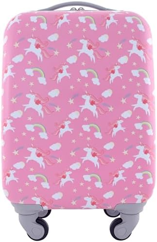 Travelers Club 5 Piece Kids Luggage Set  Unicorn