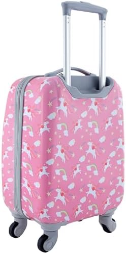Travelers Club 5 Piece Kids Luggage Set  Unicorn