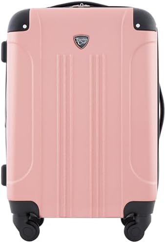 Travelers Club Chicago Hardside Expandable Spinner Luggage  Thyme Green  22 Carry On