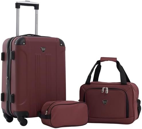 Travelers Club Chicago Hardside Expandable Spinner Luggage  Thyme Green  22 Carry On