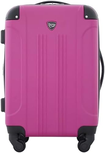 Travelers Club Chicago Hardside Expandable Spinner Luggage  Thyme Green  22 Carry On