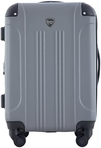 Travelers Club Chicago Hardside Expandable Spinner Luggage  Thyme Green  22 Carry On
