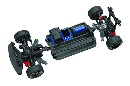 Traxxas 83076 4 Automobile Electric AWD Remote Control Brushless 4 Tec 2 0 VXL Race Car Chassis with TQi 2 4GHz radio and TSM  Size 1/10