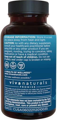 Viva Naturals Aceite de pescado, 180 cápsulas blandas, triple concentración, 2200 mg, vitaminas de origen sostenible y natural, ácidos grasos omega 3 incluyendo EPA y DHA, no provoca eructos
