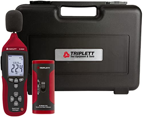 Triplett SLM600 KIT NIST Sound Level Datalogger Kit with Calibrator with Certificate of Calibration to NIST