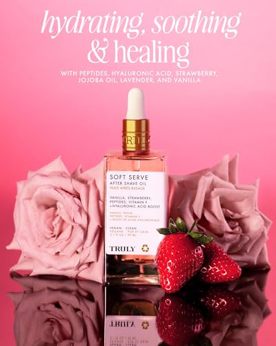 Truly Luxury After Shave Oil   Soothing & Hydrating Treatment to Prevent Ingrown Hair For Smooth  Irritation Free Skin for Daily Use