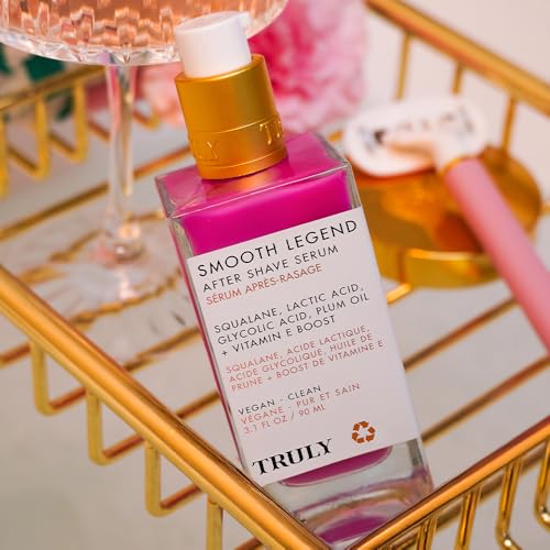 Truly Luxury After Shave Serum   Soothing & Hydrating Post Shave Treatment to Prevent Ingrown Hair For Smooth  Irritation Free Skin