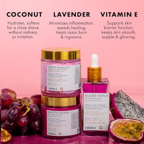 Truly Luxury Shave Set   The ultimate shaving collection   For Smooth  Ingrown Free Skin