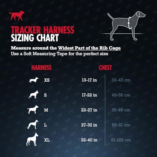 Tuff Pupper Escape Proof No Escape Dog Harness   5 Point Adjustable Fit Harness for Dogs   Padded Dog Harnesses   Handle Dog Lift Harnesses