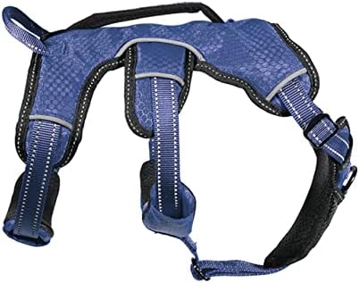 Tuff Pupper Escape Proof No Escape Dog Harness   5 Point Adjustable Fit Harness for Dogs   Padded Dog Harnesses   Handle Dog Lift Harnesses