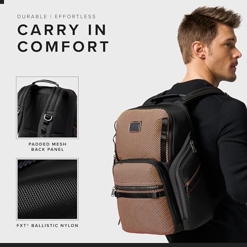 Tumi Mens Search Backpack Black/Onyx One Size