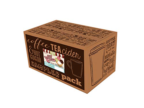 Two Rivers Coffee Flavored Coffee Pods Compatible with Keurig K Cup Brewers  Assorted Variety Pack Flavored Coffee  40 Count