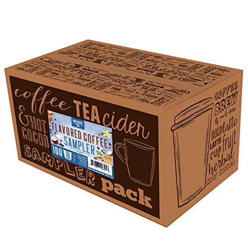Two Rivers Coffee Flavored Coffee Pods Compatible with Keurig K Cup Brewers  Assorted Variety Pack Flavored Coffee  40 Count