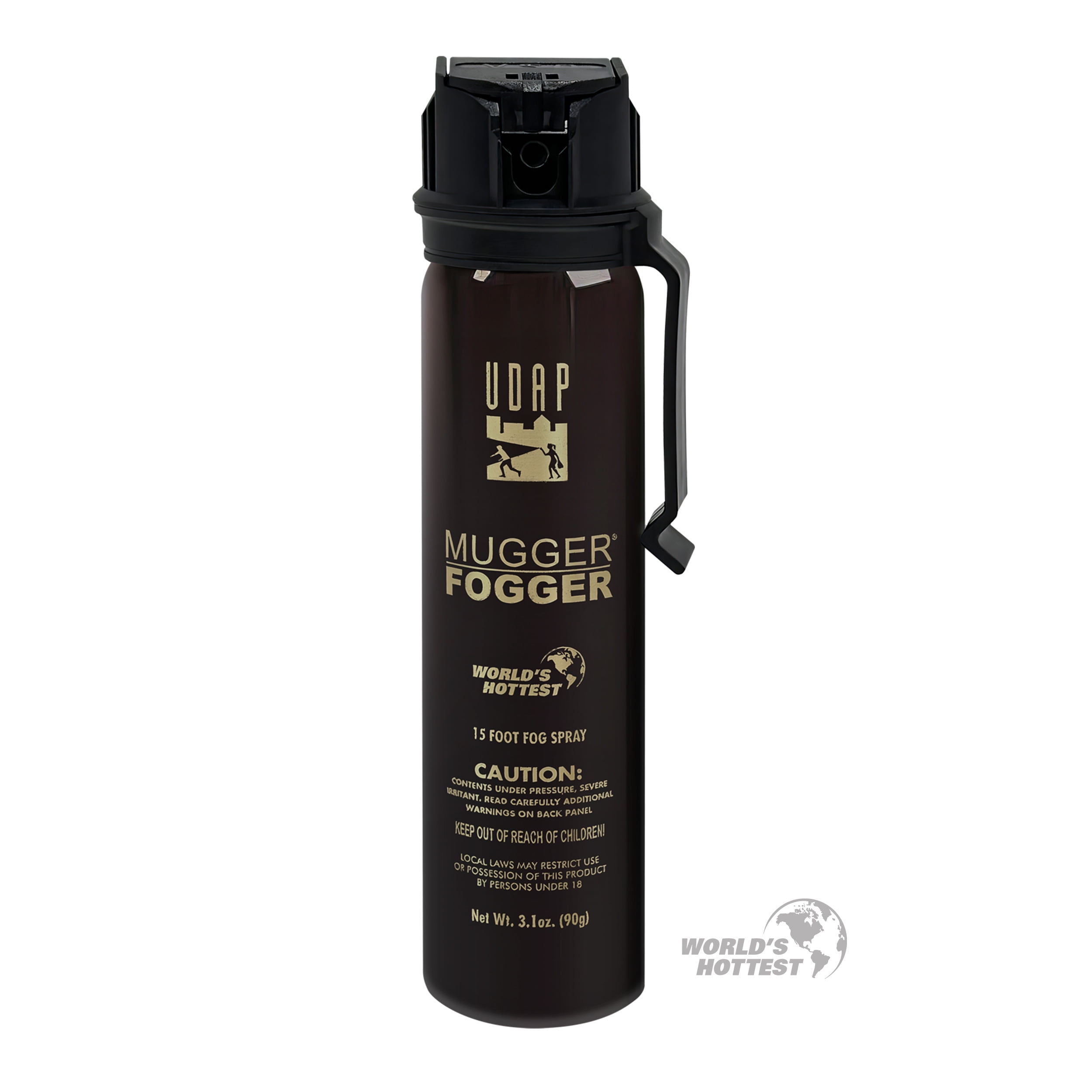 UDAP Pepper Power Mugger Fogger Hot Pepper Spray for Protection  3 1 oz  6MF  Single pack 