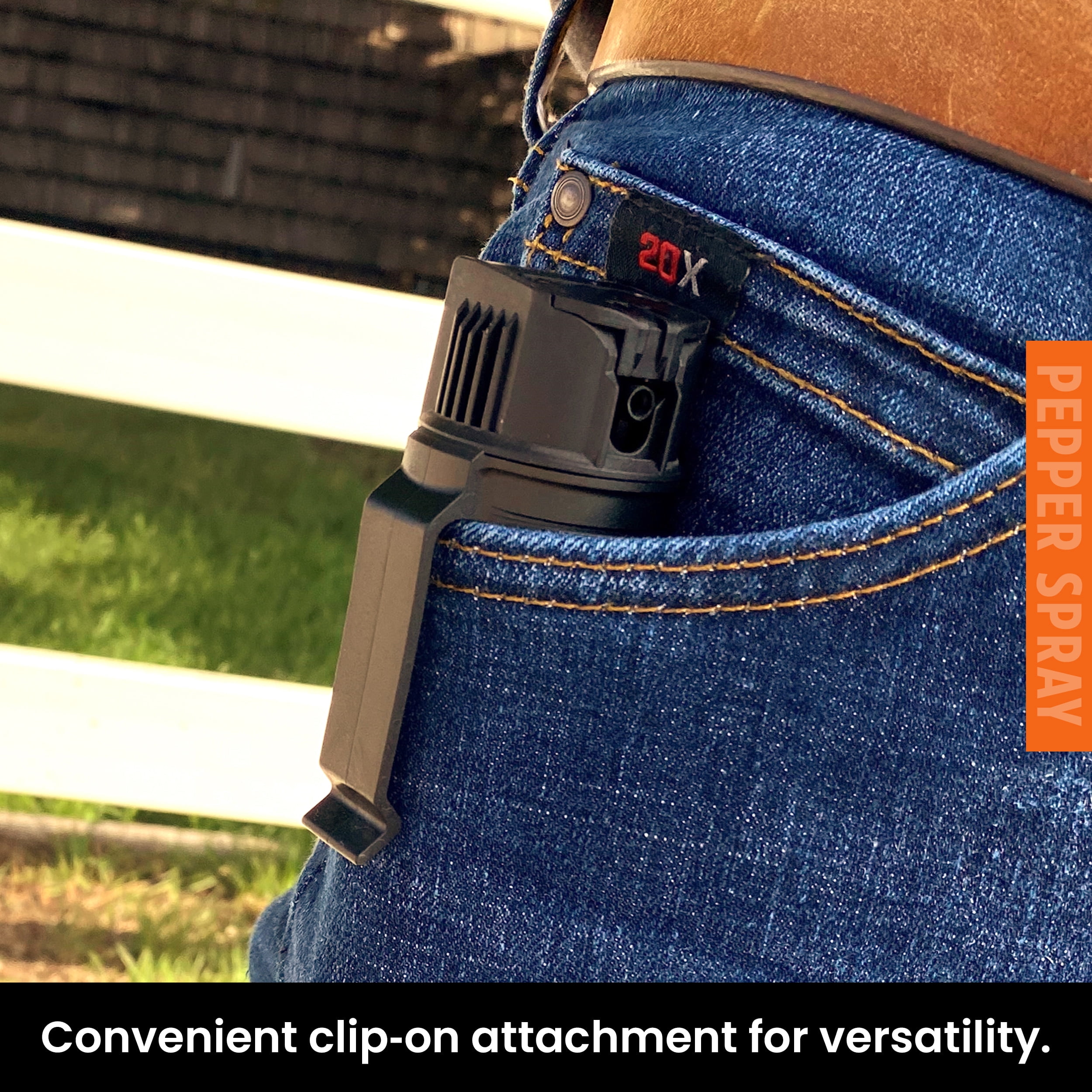 UDAP Pepper Power Mugger Fogger Hot Pepper Spray for Protection  3 1 oz  6MF  Single pack 