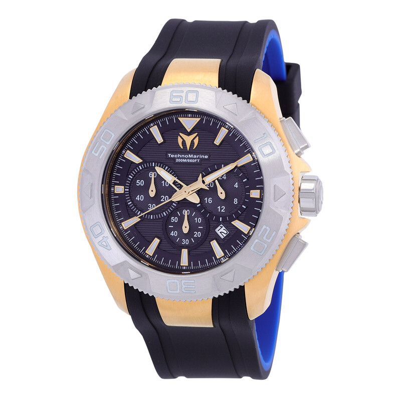 UF6 Chronograph Quartz Black Dial Men s Watch