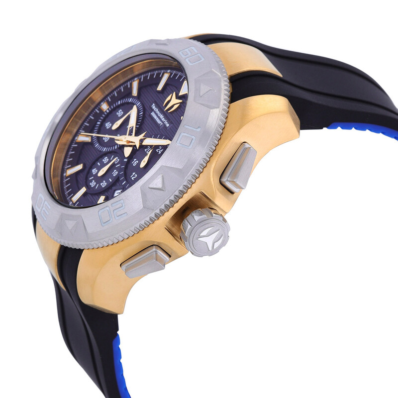 UF6 Chronograph Quartz Black Dial Men s Watch