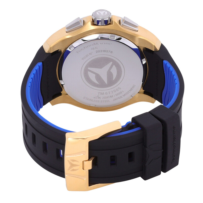 UF6 Chronograph Quartz Black Dial Men s Watch