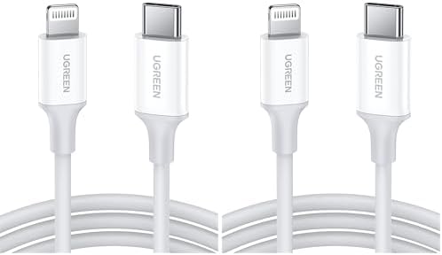 UGREEN 100W USB C to USB C Cable  90 Degree Type C Cable for iPhone 17/17 Air/17 Pro/17 Pro Max/16  MacBook Pro 2022  iPad Pro 2022  Samsung Galaxy S25/S24/Z Fold  Google Pixel  Switch 10FT