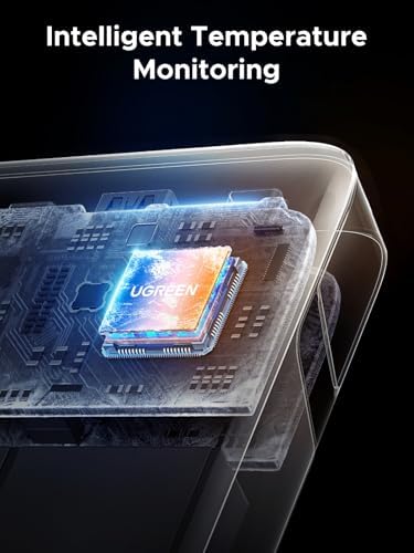 UGREEN 20000mAh 100W Power Bank  Nexode Portable Charger USB C 3 Port PD Fast Charging Battery Pack Digital Display for iPhone 17/16  MacBook  iPad  Galaxy S26 Ultra  Steam Deck  Dell XPS and More