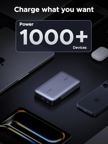 UGREEN 20000mAh 100W Power Bank  Nexode Portable Charger USB C 3 Port PD Fast Charging Battery Pack Digital Display for iPhone 17/16  MacBook  iPad  Galaxy S26 Ultra  Steam Deck  Dell XPS and More