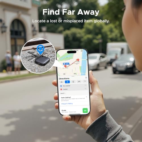 UGREEN FineTrack  iOS Only  Air Tracker Tags 4 Pack  2 Year Replaceable Battery Bluetooth Tracker Compatible with Apple Find My  Item Finder Smart Tag for Keys  Luggage    Apple Find My Certified 