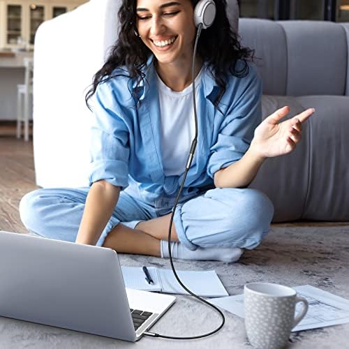 UGREEN Headphone Extension Cable 3 5mm Extension Gold Plated Aux Cable Audio Stereo Jack Male to Female TRS Cord Extender Compatible with iPhone iPad Phones Tablets Media Players  6 6FT