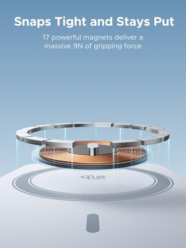 UGREEN MagFlow 10 000mAh Power Bank  Qi2 25W Certified Wireless Charging  Magnetic Portable Charger for MagSafe with Built in Cable  30W USB C Battery Pack for iPhone 17 Pro Max/16/15/14/13/12