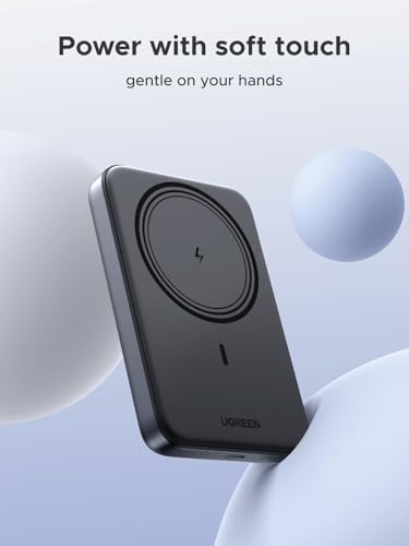 UGREEN Magnetic Power Bank 10 000mAh Wireless Portable Charger  PD 20W Fast Charging Battery Pack with USB C for Magsafe  iPhone 17/17 Pro/17 Air/17 Pro Max/16/16 Pro/16 Pro Max  iPhone15/14/13 Series