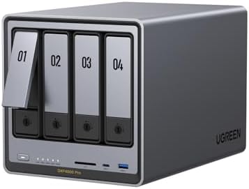 UGREEN NAS DXP2800 2 Bay Desktop All Round Ideal for Content Creators and Enthusiasts  Intel N100 Quad core CPU  8GB DDR5 RAM  2 5GbE  2X M 2 NVMe Slots  4K HDMI  Network Attached Storage  Diskless 