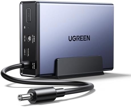 UGREEN NAS US3000  12000mAh Uninterruptible Battery Power Supply Bundle NAS DH2300 2 Bay Desktop NAS with 64TB Storage Capacity