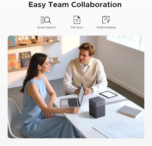 UGREEN NASync DH4300 Plus 4 Bay Desktop NAS  Support Capacity 120TB  Diskless   Remote Access  AI Photo Album  Beginner Friendly  8GB LPDDR4X RAM  2 5GbE  4K HDMI  Network Attached Storage  Diskless 