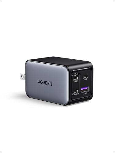 UGREEN Nexode Power Bank 20000mAh Bundle with 65W USB C Charger Block 4 Port Compatible with MacBook Pro/Air  iPhone 16/15/14  iPad Pro  Galaxy S24/S23  Pixel 8  Steam Deck