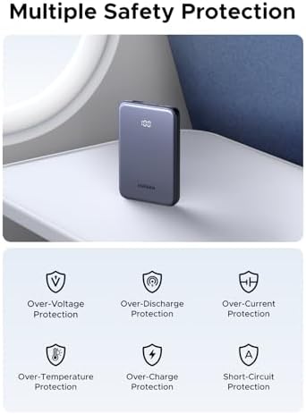 UGREEN Power Bank 10 000mAh 22 5W  Compact Portable Charger USB C PD3 0 Travel Fast Charging Battery Pack with Digital Display for iPhone 17/16/15/14/13/12 Pro Max  Galaxy S25/S24 Ultra