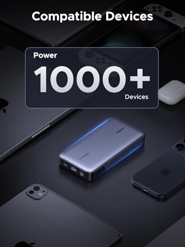 UGREEN Power Bank 25 000mAh 145W Laptop Portable Charger  Nexode 3 Port USB C PD Battery Pack  for MacBook Pro/Air  Dell XPS  iPhone 17/16/15/14  Galaxy S24  Steam Deck  iPad  and More