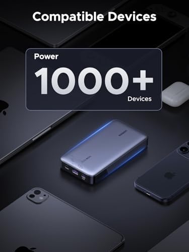 UGREEN Power Bank 25 000mAh 145W Laptop Portable Charger  Nexode 3 Port USB C PD Battery Pack  for MacBook Pro/Air  Dell XPS  iPhone 17/16/15/14  Galaxy S26 Steam Deck  iPad  and More