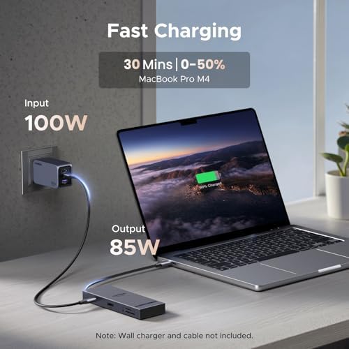 UGREEN Revodok Pro USB C Hub for Laptop 8 in 1 MacBook Docking Station 4K 60Hz HDMI  100W PD Charging  USB C & USB A 10Gbps Data Ports  SD/TF Card Reader for MacBook Neo/Pro/Air  XPS  Thinkpad