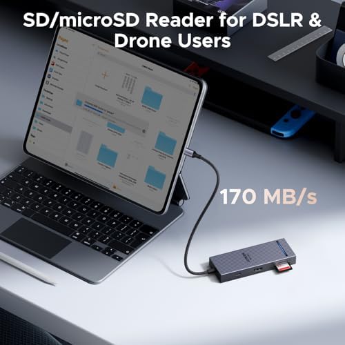 UGREEN Revodok Pro USB C Hub for Laptop 8 in 1 MacBook Docking Station 4K 60Hz HDMI  100W PD Charging  USB C & USB A 10Gbps Data Ports  SD/TF Card Reader for MacBook Neo/Pro/Air  XPS  Thinkpad