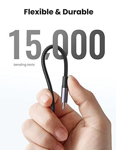 UGREEN USB C to Lightning Cable 3FT   MFi Certification Lightning Cable Compatible with iPhone 14/14 Pro/14 Pro Max  iPhone 13/12/11/X/XR/XS/8 Series  iPad 9  AirPods Pro  and More