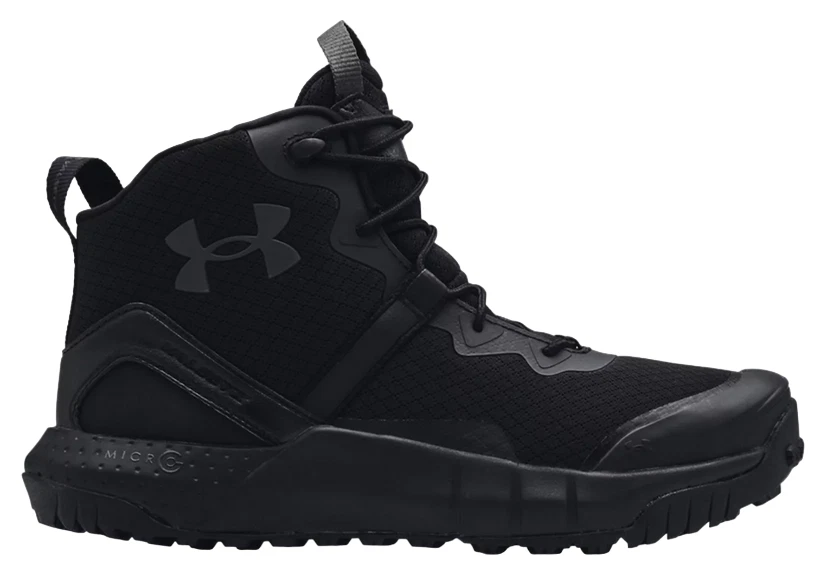 UNDER ARMOUR MENS Micro G  Valsetz 6" Zip Mid Tactical Boots 3023747 001