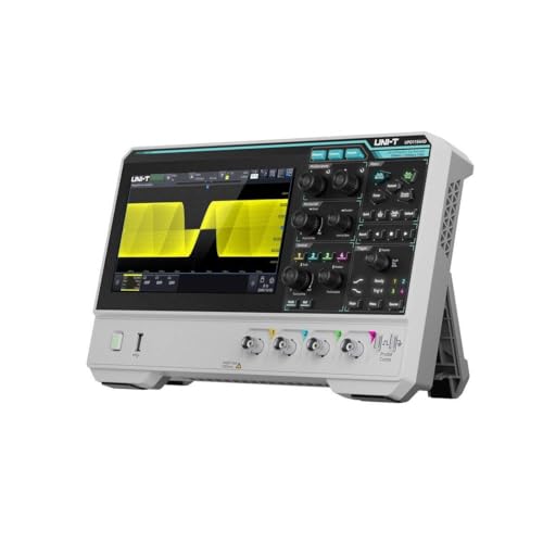 Osciloscopio digital UPO1154HD, 12-Bit 2 canales, 1.25GSa/s 100Mpts, 1,000,000wfms/s Ultra Fosforo 3.0, 7" pantalla táctil, UART I2C SPI CAN LIN (150MHz 4 canales)