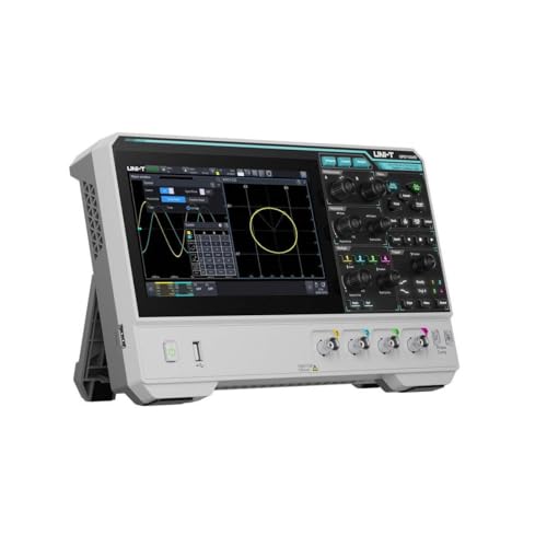 Osciloscopio digital UPO1154HD, 12-Bit 2 canales, 1.25GSa/s 100Mpts, 1,000,000wfms/s Ultra Fosforo 3.0, 7" pantalla táctil, UART I2C SPI CAN LIN (150MHz 4 canales)