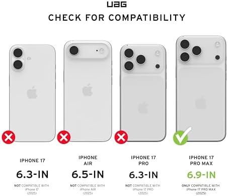 URBAN ARMOR GEAR UAG Designed for iPhone 17 Pro Max Case Pathfinder   Compatible with MagSafe Military Grade Protective Cover  Orange