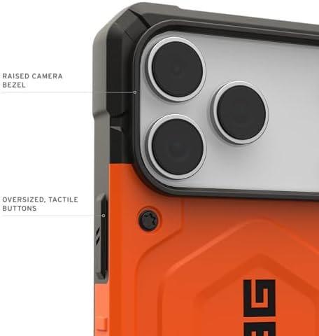 URBAN ARMOR GEAR UAG Designed for iPhone 17 Pro Max Case Pathfinder   Compatible with MagSafe Military Grade Protective Cover  Orange